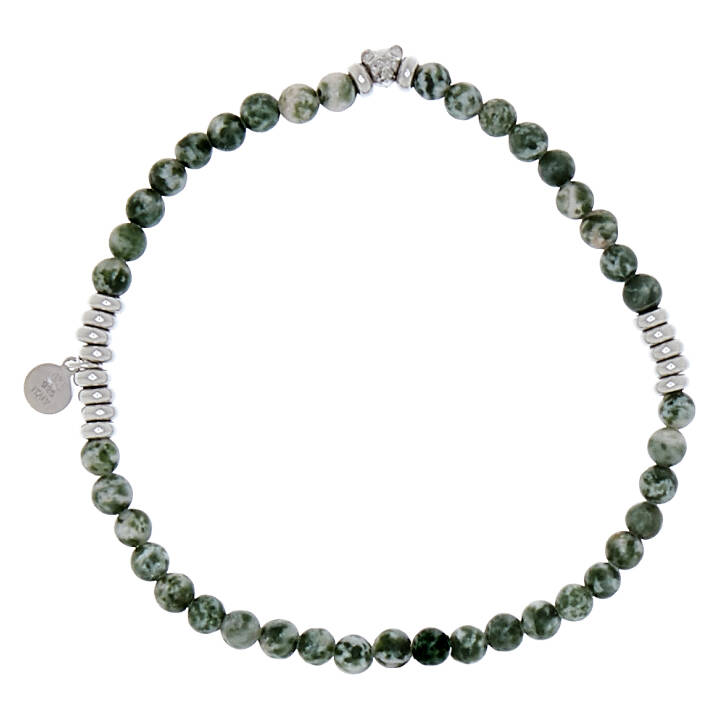 Product Image for CU JEWELLERY Bear elastic brace Armbånd green Sølv cm
