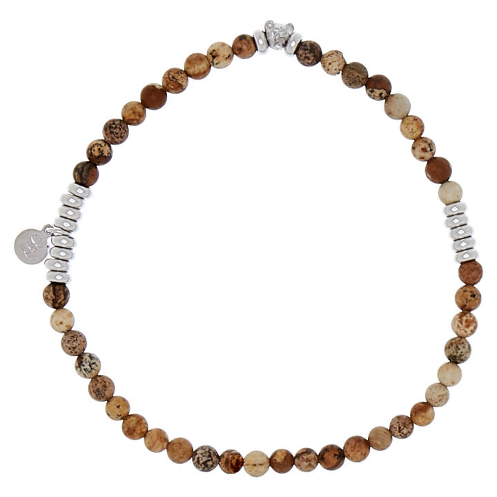 Product Image for CU JEWELLERY Bear elastic brace Armbånd sand Sølv cm