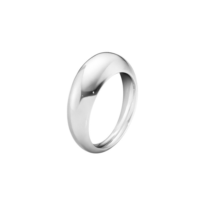 CURVE SLIM Ring Sølv i gruppen Ringe / Sølvringe hos SCANDINAVIAN JEWELRY DESIGN (20000028)