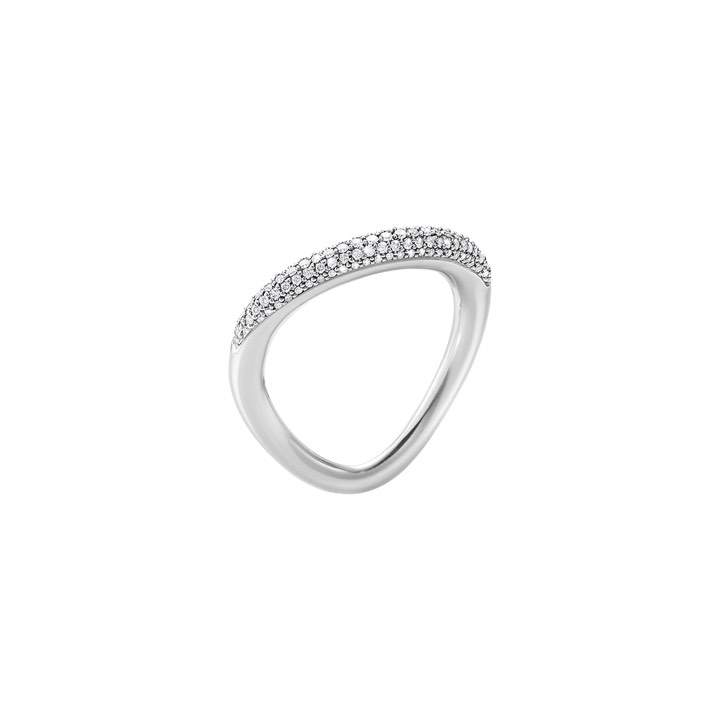 OFFSPRING Ring Diamant PAVÉ 0.29 ct Sølv i gruppen Ringe / Diamantringe hos SCANDINAVIAN JEWELRY DESIGN (20000135)