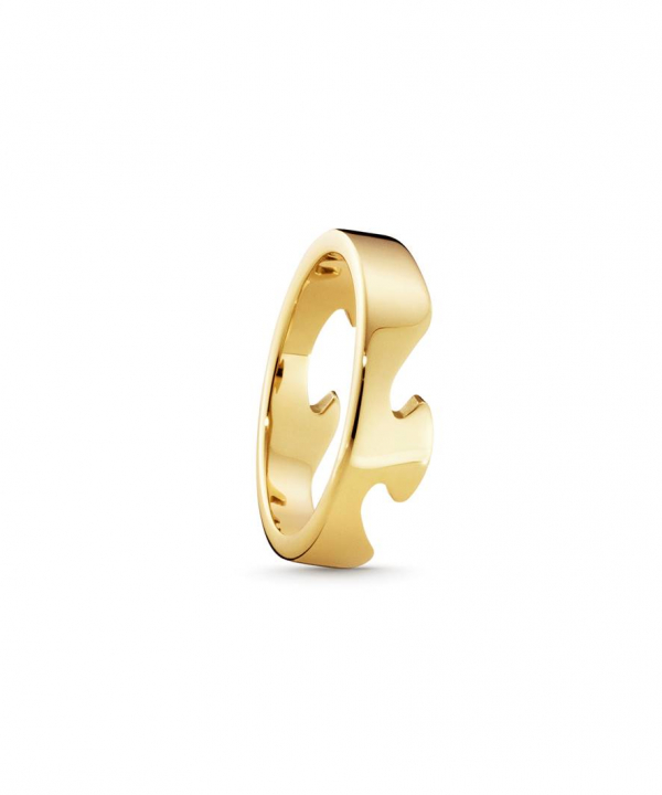 FUSION END Ring Guld i gruppen Ringe / Forlovelses- og vielsesringe hos SCANDINAVIAN JEWELRY DESIGN (20000291)