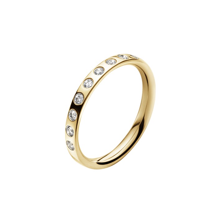 MAGIC Ring Diamant 0.18 ct Guld i gruppen Ringe / Forlovelses- og vielsesringe hos SCANDINAVIAN JEWELRY DESIGN (20000345)