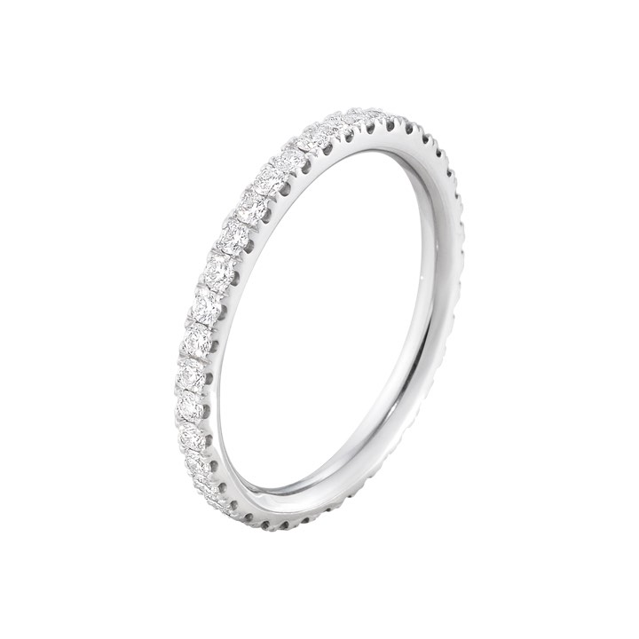 AURORA Ring Diamant 0.41 ct Hvidguld i gruppen Ringe / Forlovelses- og vielsesringe hos SCANDINAVIAN JEWELRY DESIGN (20000370)