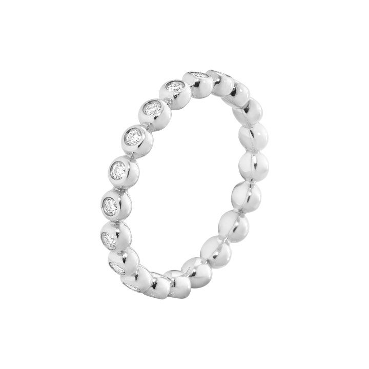 AURORA Ring Diamant 0.25 ct Hvidguld i gruppen Ringe / Forlovelses- og vielsesringe hos SCANDINAVIAN JEWELRY DESIGN (20000371)