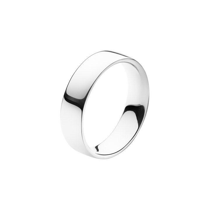 MAGIC Ring 5,7 mm Hvidguld i gruppen Ringe / Ringe i hvidguld hos SCANDINAVIAN JEWELRY DESIGN (20000466)
