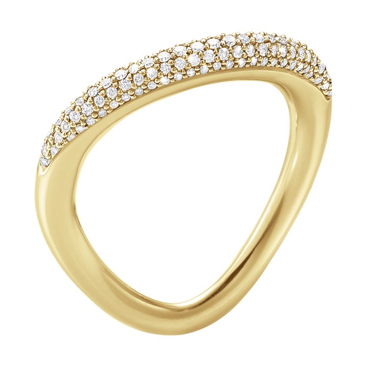OFFSPRING Ring Diamant PAVÉ 0.35 ct Guld i gruppen Ringe / Diamantringe hos SCANDINAVIAN JEWELRY DESIGN (20000990)
