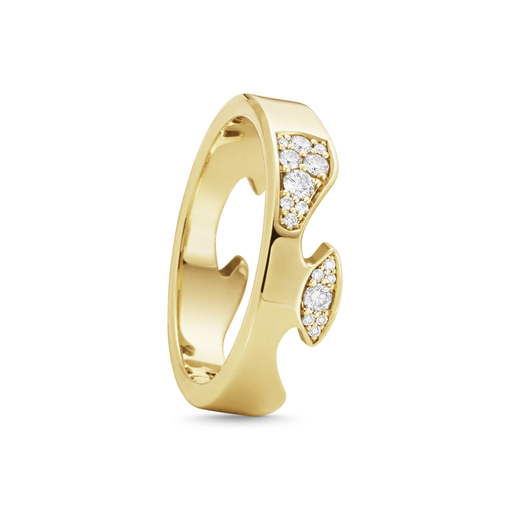 FUSION END Ring Diamant (Guld) i gruppen Ringe / Forlovelses- og vielsesringe hos SCANDINAVIAN JEWELRY DESIGN (20001059)