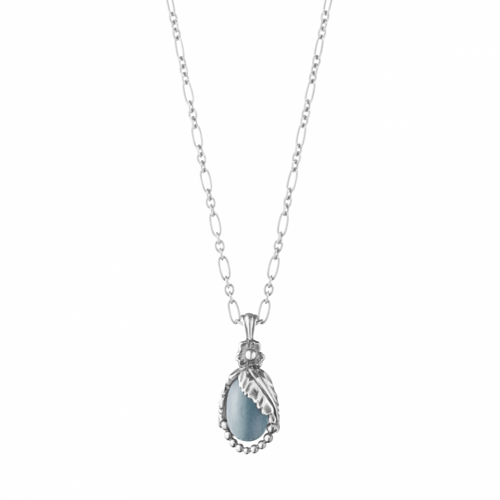 Product Image for Georg Jensen 2023 HERITAGE PENDANT/Halskæde Sølv BLUE QUARTZ