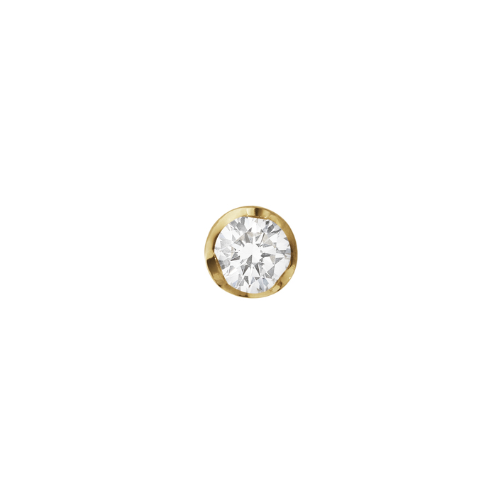 GJ SIGNATURE SOLITAIRE Stud/Ørering DIAMOND 0.10 CT i gruppen Øreringe / Diamantøreringe hos SCANDINAVIAN JEWELRY DESIGN (20001269)