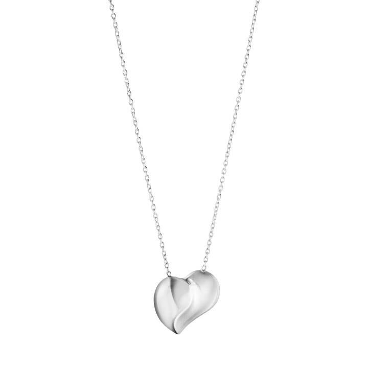 HEART Pendant/Halskæde Sølv i gruppen Halskæde hos SCANDINAVIAN JEWELRY DESIGN (20001294)