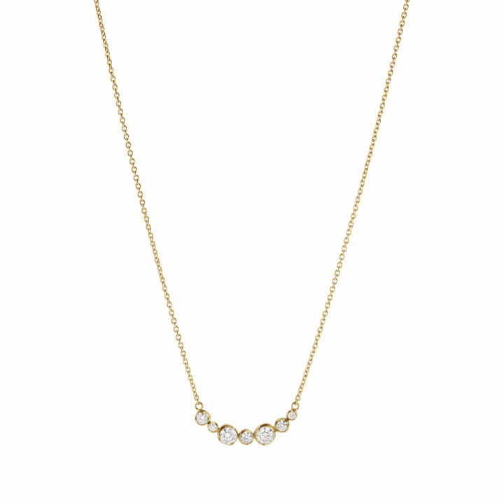 GJ SIGNATURE Pendant/Halskæde DIAMOND 0.22 CT i gruppen Halskæde / Diamanthalskæde hos SCANDINAVIAN JEWELRY DESIGN (20001306)