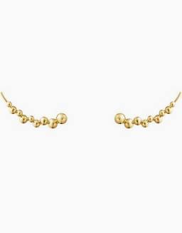 MOONLIGHT GRAPES Earring cuff Gold i gruppen Øreringe / Guldøreringe hos SCANDINAVIAN JEWELRY DESIGN (20001595)