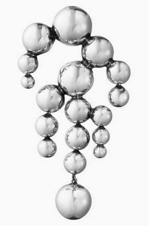 MOONLIGHT GRAPES Brooch i gruppen Halskæde / Sølvhalskæde hos SCANDINAVIAN JEWELRY DESIGN (20001599)