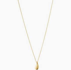 REFLECT Small Pendant Gold i gruppen Halskæde / Guldhalskæde hos SCANDINAVIAN JEWELRY DESIGN (20001600)
