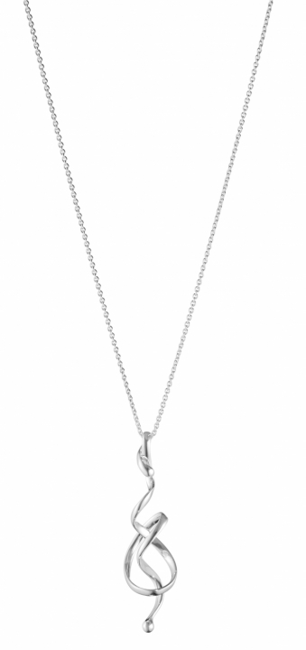 FORGET-ME-KNOT, Torun Necklace Silver i gruppen Halskæde / Sølvhalskæde hos SCANDINAVIAN JEWELRY DESIGN (20001679)