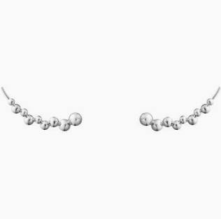 MOONLIGHT GRAPES Ear cuffs Silver i gruppen Øreringe / Sølvøreringe hos SCANDINAVIAN JEWELRY DESIGN (20001713)