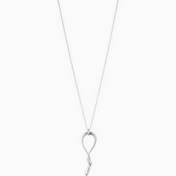 MERCY SWIRL PENDANT 634D SILVER i gruppen Halskæde / Sølvhalskæde hos SCANDINAVIAN JEWELRY DESIGN (20001830)