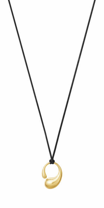 Mercy Pendent Gold/Black i gruppen Halskæde / Guldhalskæde hos SCANDINAVIAN JEWELRY DESIGN (20001931)