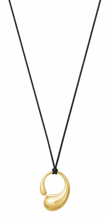 Mercy Pendant Gold/Black i gruppen Halskæde / Guldhalskæde hos SCANDINAVIAN JEWELRY DESIGN (20001932)