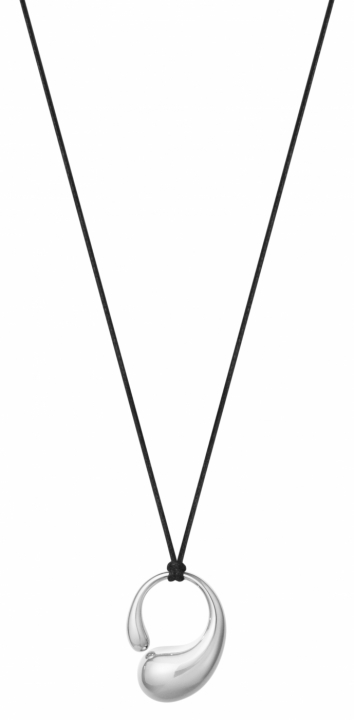 Mercy Pendant Silver/Black i gruppen Halskæde / Sølvhalskæde hos SCANDINAVIAN JEWELRY DESIGN (20001935)