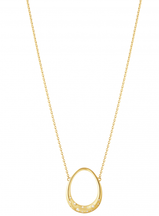Offspring Small Necklace 0,04ct Gold i gruppen Halskæde / Diamanthalskæde hos SCANDINAVIAN JEWELRY DESIGN (20001939)