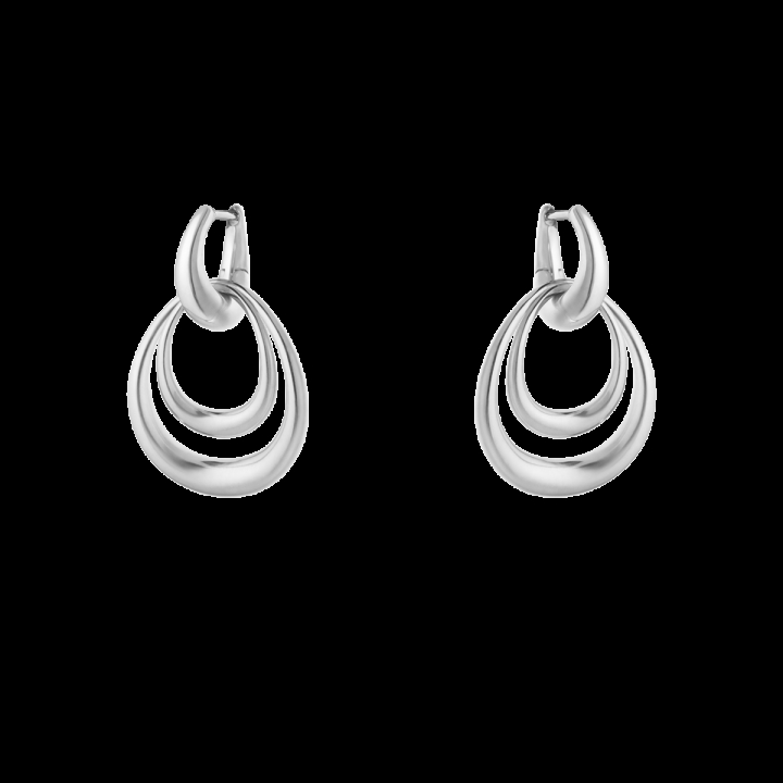 Offspring Earrings, medium Silver i gruppen Øreringe / Sølvøreringe hos SCANDINAVIAN JEWELRY DESIGN (20001943)