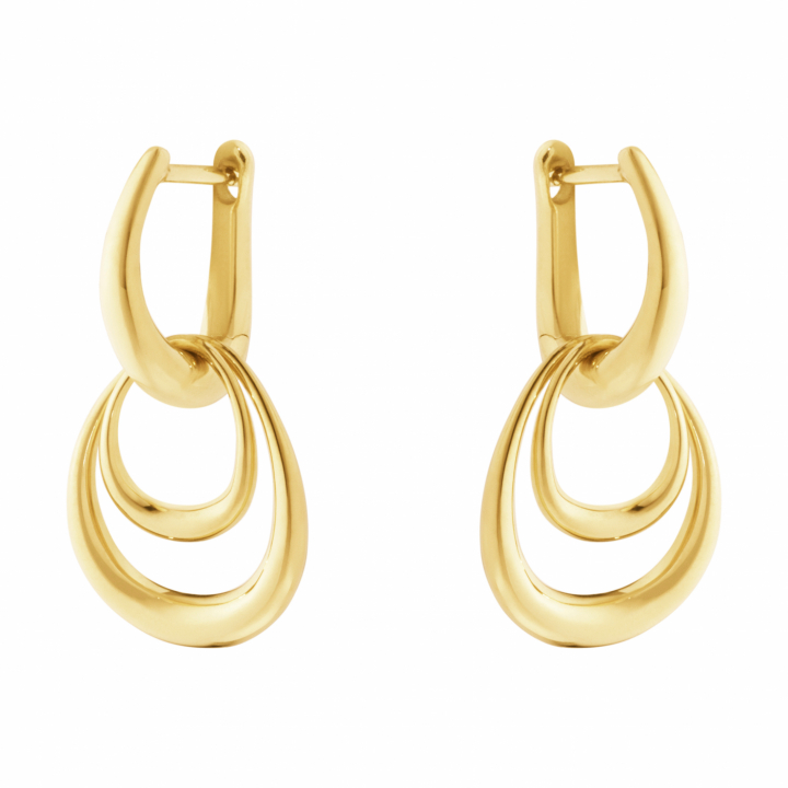 Offspring Earrings Gold i gruppen Øreringe / Guldøreringe hos SCANDINAVIAN JEWELRY DESIGN (20001946)
