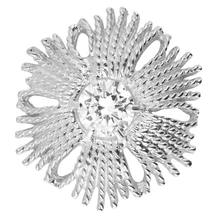 Gatsby big stone ring Sølv i gruppen Ringe hos SCANDINAVIAN JEWELRY DESIGN (2015570161V)