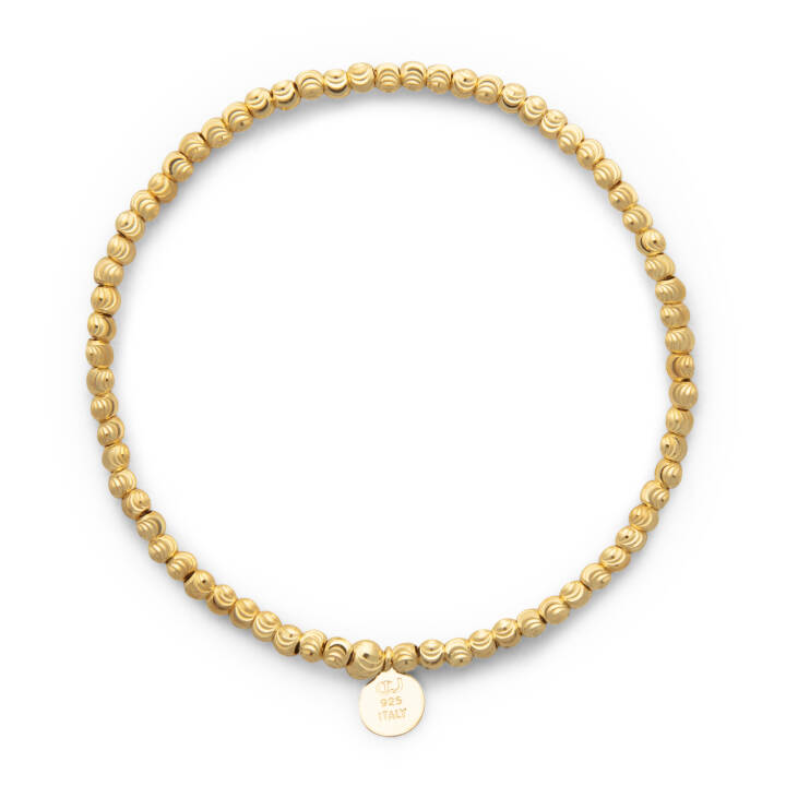 Product Image for CU JEWELLERY Cubic elastic brace Armbånd plain guld 16 cm