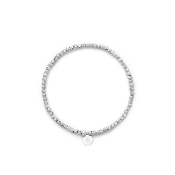 Product Image for CU JEWELLERY Cubic elastic brace Armbånd plain Sølv 18 cm