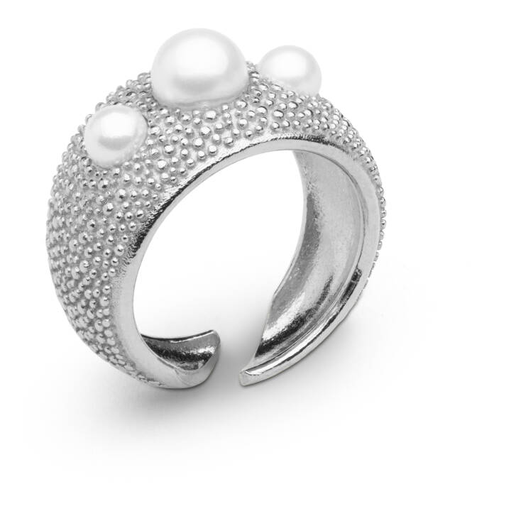 Pearl bubble ring Sølv i gruppen Ringe hos SCANDINAVIAN JEWELRY DESIGN (2115571165V)