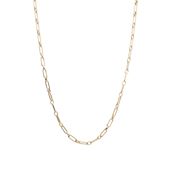 Globe clip neck gold 90-95 cm i gruppen Halskæde / Guldhalskæde hos SCANDINAVIAN JEWELRY DESIGN (2211220001)