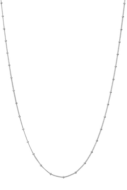 Nala Choker Halskæde (Sølv) 41 cm i gruppen Halskæde / Sølvhalskæde hos SCANDINAVIAN JEWELRY DESIGN (2506c)