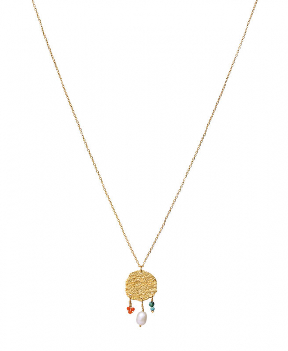 Henny Halskæde Guld i gruppen Halskæde / Guldhalskæde hos SCANDINAVIAN JEWELRY DESIGN (2658a)