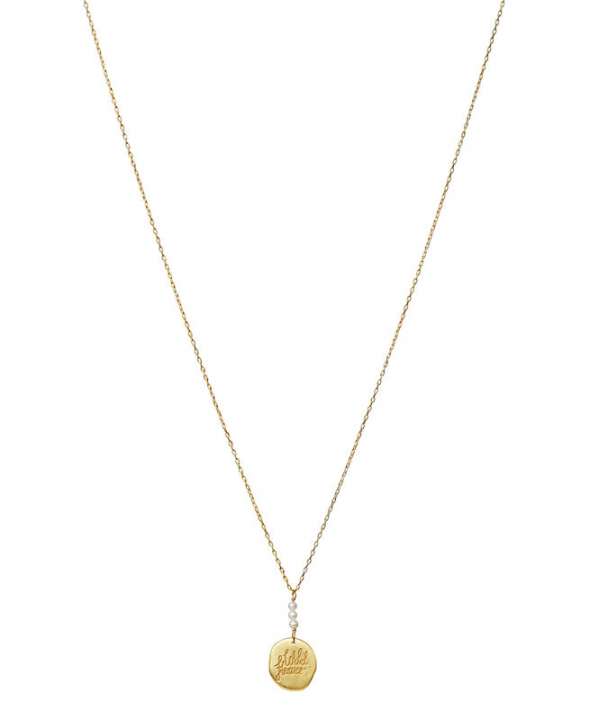 Mille Halskæde Guld i gruppen Halskæde / Guldhalskæde hos SCANDINAVIAN JEWELRY DESIGN (2659a)