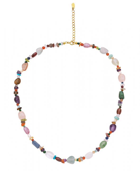 Yogi Halskæde Guld  i gruppen Halskæde / Guldhalskæde hos SCANDINAVIAN JEWELRY DESIGN (2667a)