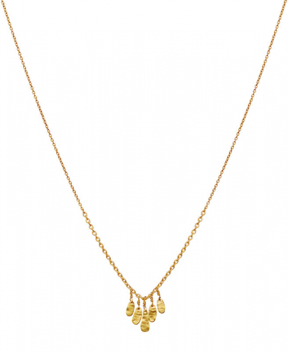  Theresa Halskæde Guld i gruppen Halskæde / Guldhalskæde hos SCANDINAVIAN JEWELRY DESIGN (2685A)