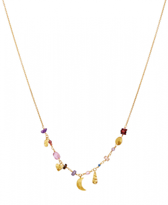 Olympia Halskæde Guld i gruppen Halskæde / Guldhalskæde hos SCANDINAVIAN JEWELRY DESIGN (2687A)