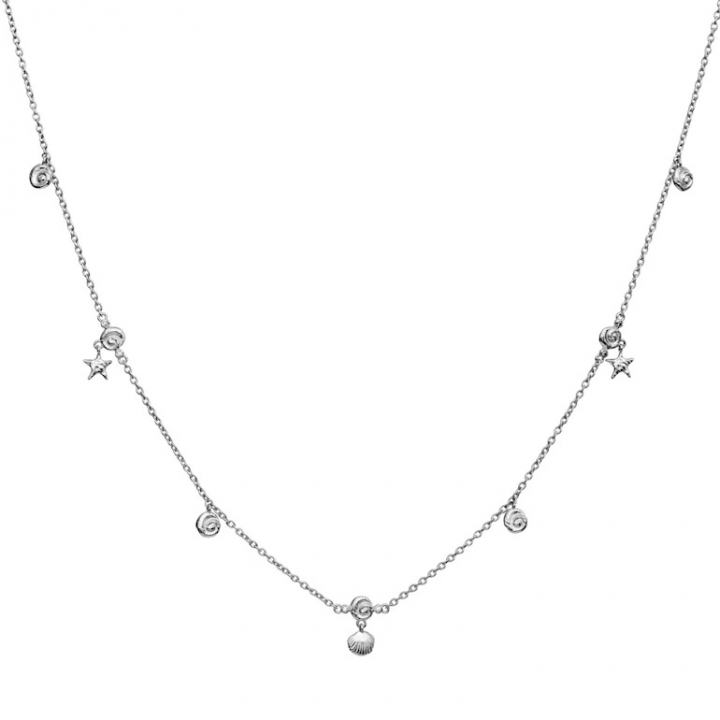 LEILANI Necklace Silver i gruppen Halskæde / Sølvhalskæde hos SCANDINAVIAN JEWELRY DESIGN (2696C)