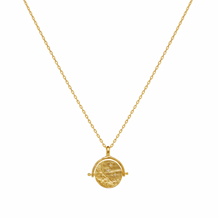 Bianca Necklace Gold i gruppen Halskæde / Guldhalskæde hos SCANDINAVIAN JEWELRY DESIGN (2741A)