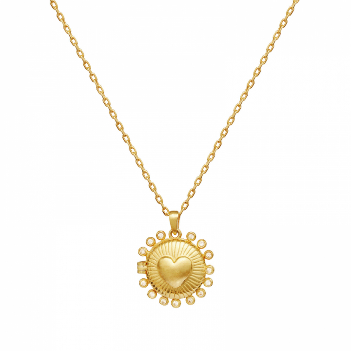 Beloved Necklace Gold i gruppen Halskæde / Guldhalskæde hos SCANDINAVIAN JEWELRY DESIGN (2809A)