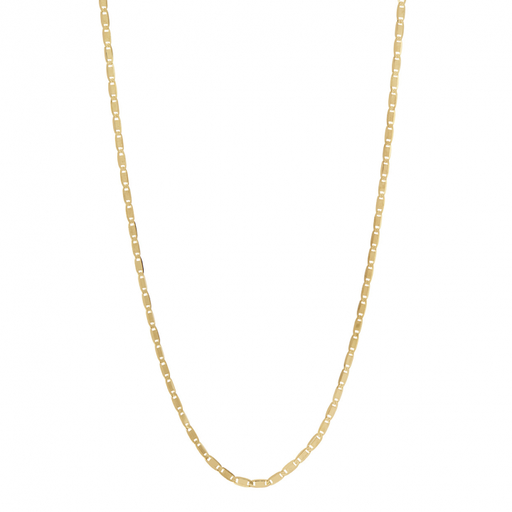 Karen 70 Adjustable Necklace Goldplated Silver i gruppen Halskæde / Guldhalskæde hos SCANDINAVIAN JEWELRY DESIGN (300335)