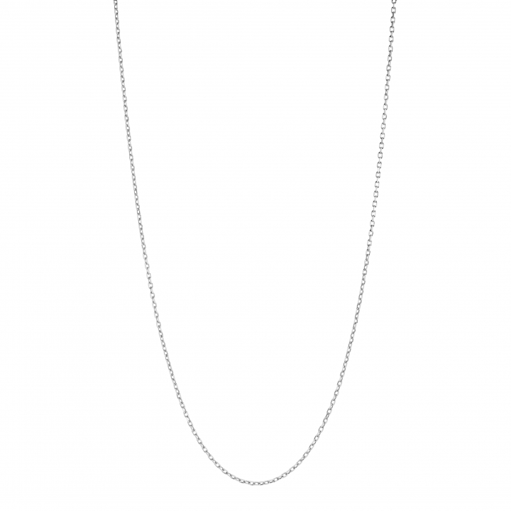 Chain 50 Adjustable Necklace 50 Silver (One) i gruppen Halskæde / Sølvhalskæde hos SCANDINAVIAN JEWELRY DESIGN (300370AG-50)