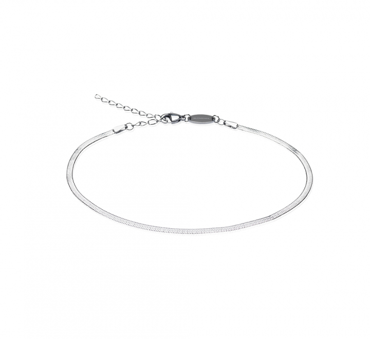 S Plain 22-27 cm i gruppen Tilbehør / Anklet hos SCANDINAVIAN JEWELRY DESIGN (34-24910-00)