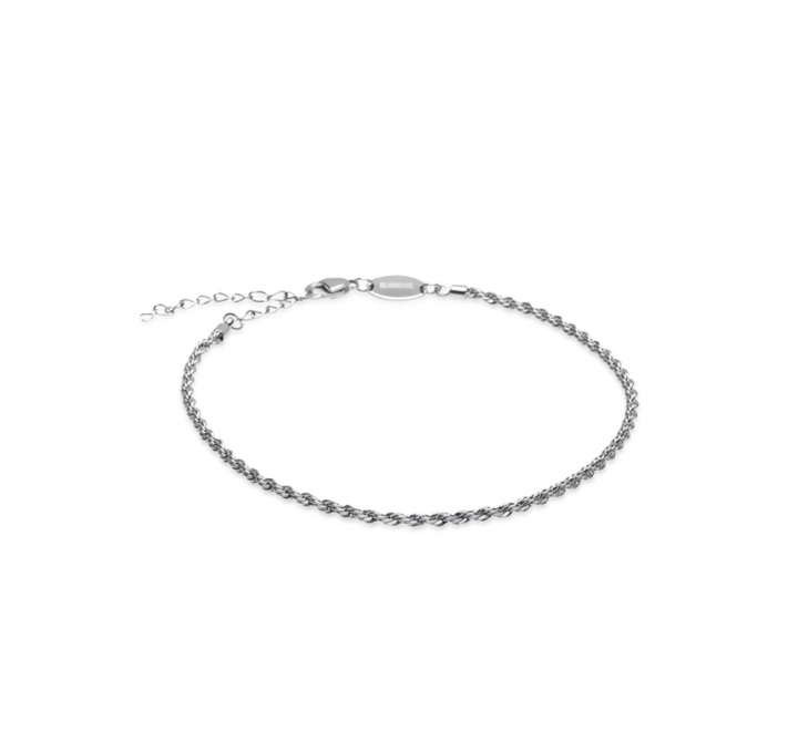 S Twist 22-27 cm i gruppen Tilbehør / Anklet hos SCANDINAVIAN JEWELRY DESIGN (34-24980-00)