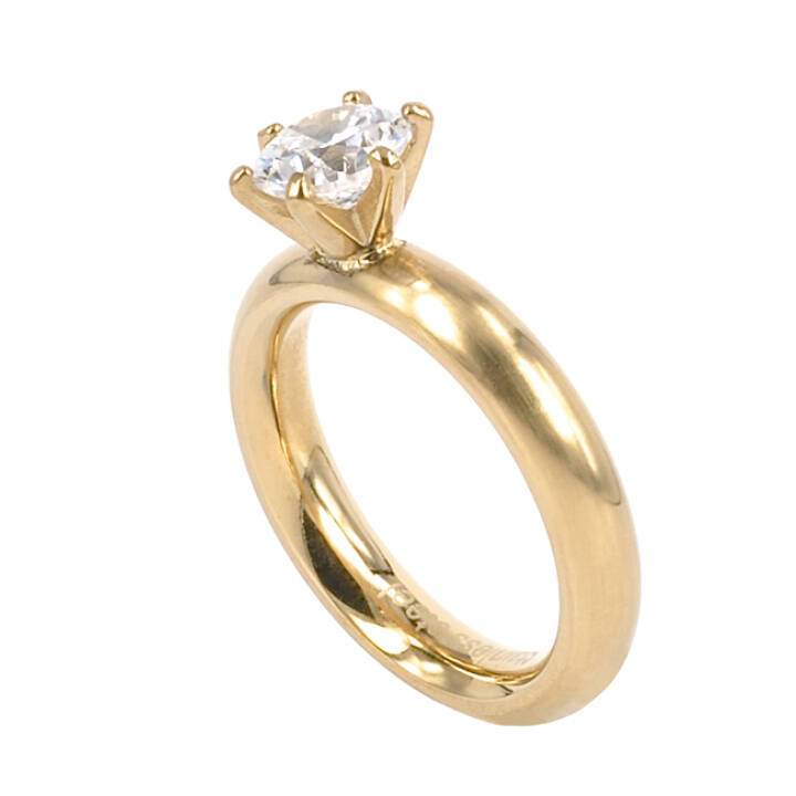 ENYA Guld ring i gruppen Ringe hos SCANDINAVIAN JEWELRY DESIGN (344743V)