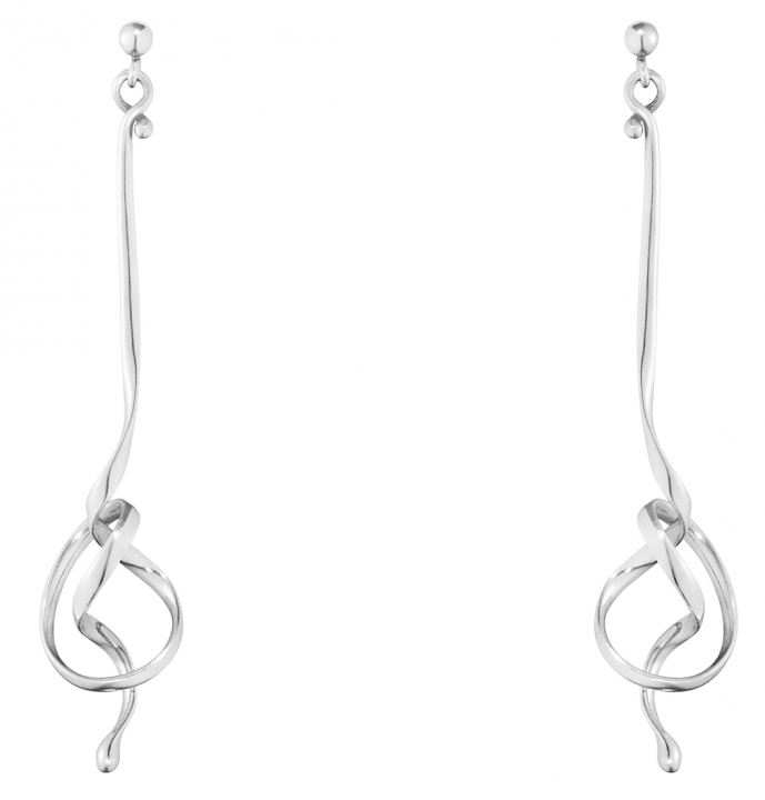 FORGET-ME-KNOT, Torun Earrings Silver i gruppen Øreringe / Sølvøreringe hos SCANDINAVIAN JEWELRY DESIGN (3539089)