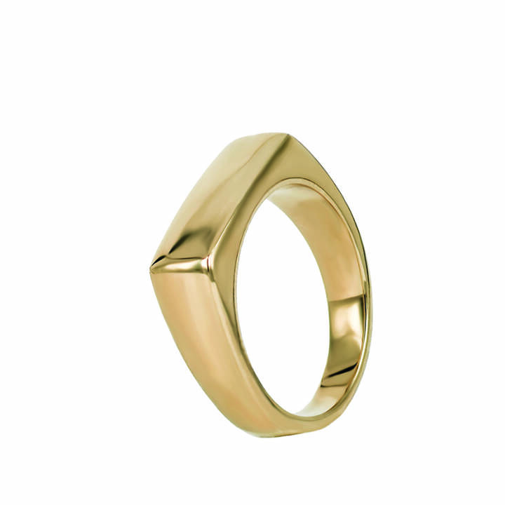 NOUR Guld ring i gruppen Ringe hos SCANDINAVIAN JEWELRY DESIGN (359242V)