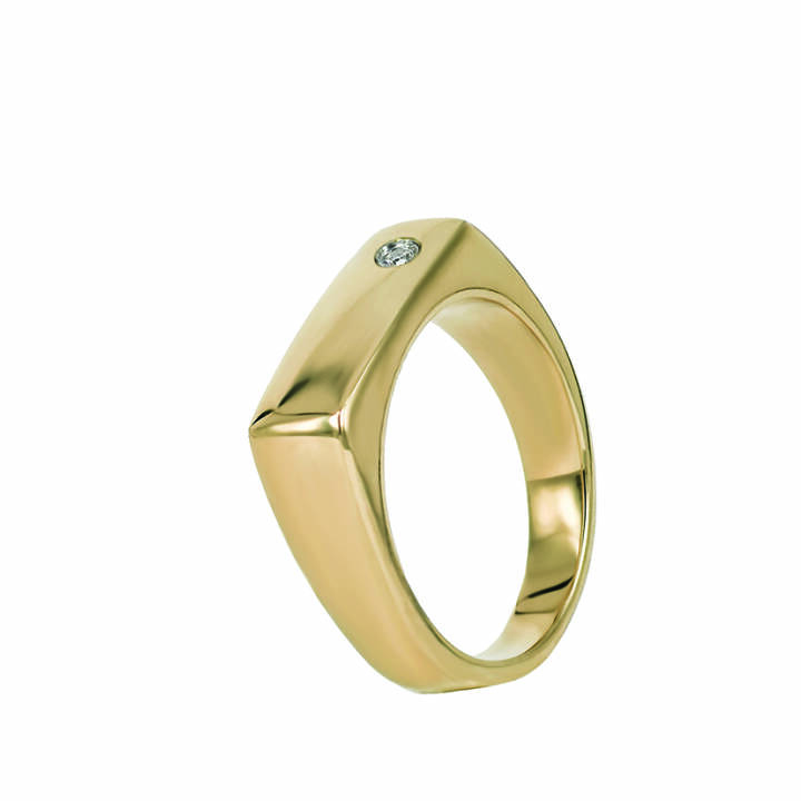 NOUR Stone Guld ring i gruppen Ringe hos SCANDINAVIAN JEWELRY DESIGN (359327V)