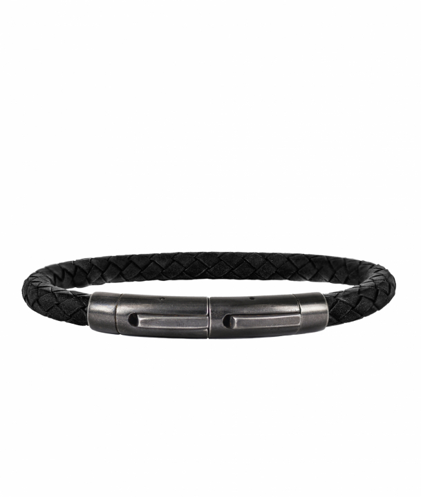 IZAR Armbånd Svart/SvartAntik i gruppen Armbånd hos SCANDINAVIAN JEWELRY DESIGN (367544)